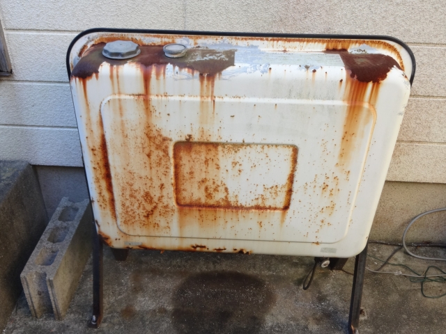 積雪前に灯油タンクの点検を