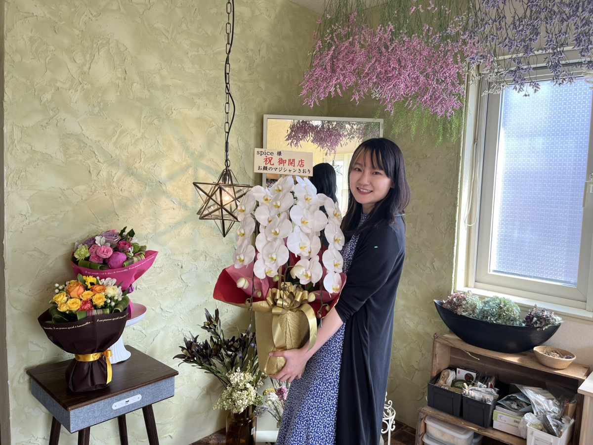 NEWOPEN!!【Spice(ドライフラワー×小顔のお店)】